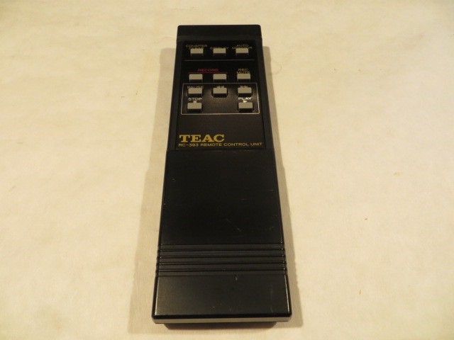 TEAC V-5000 Stereo Cassette Deck Plus Remote
