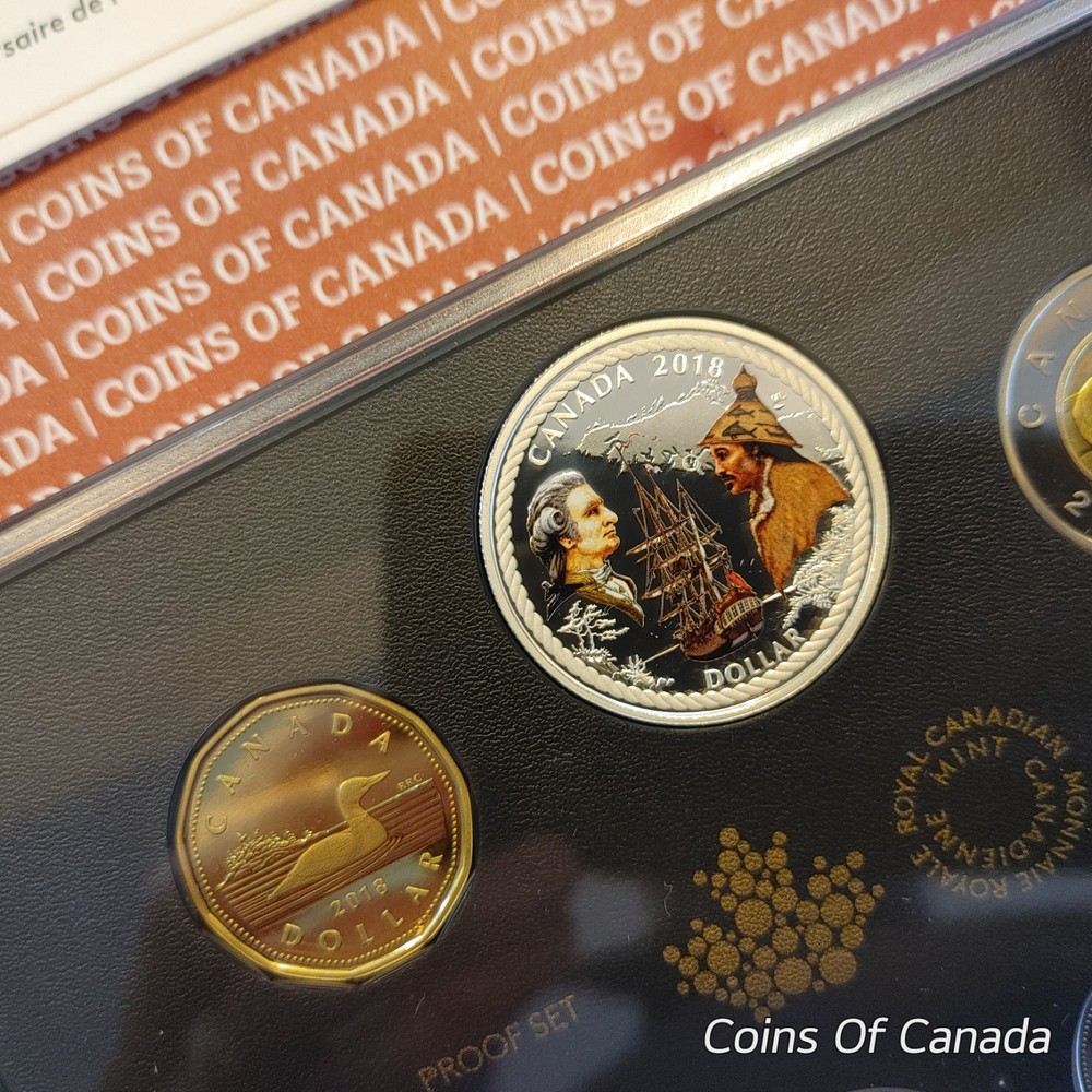 2018 Canada Special Edition Colored Silver Dollar Proof Set #coinsofcanada