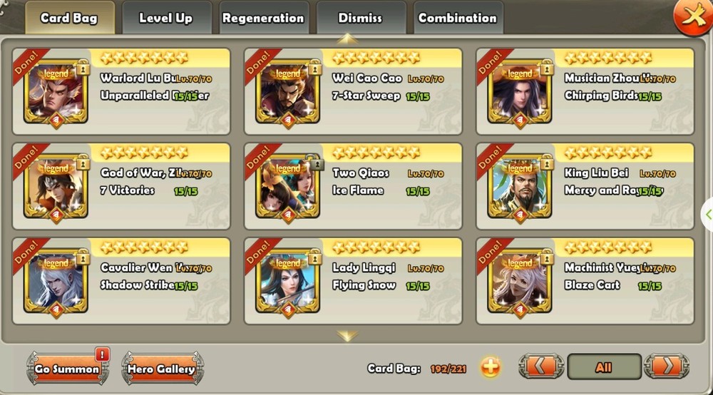 Dynasty War SG Version