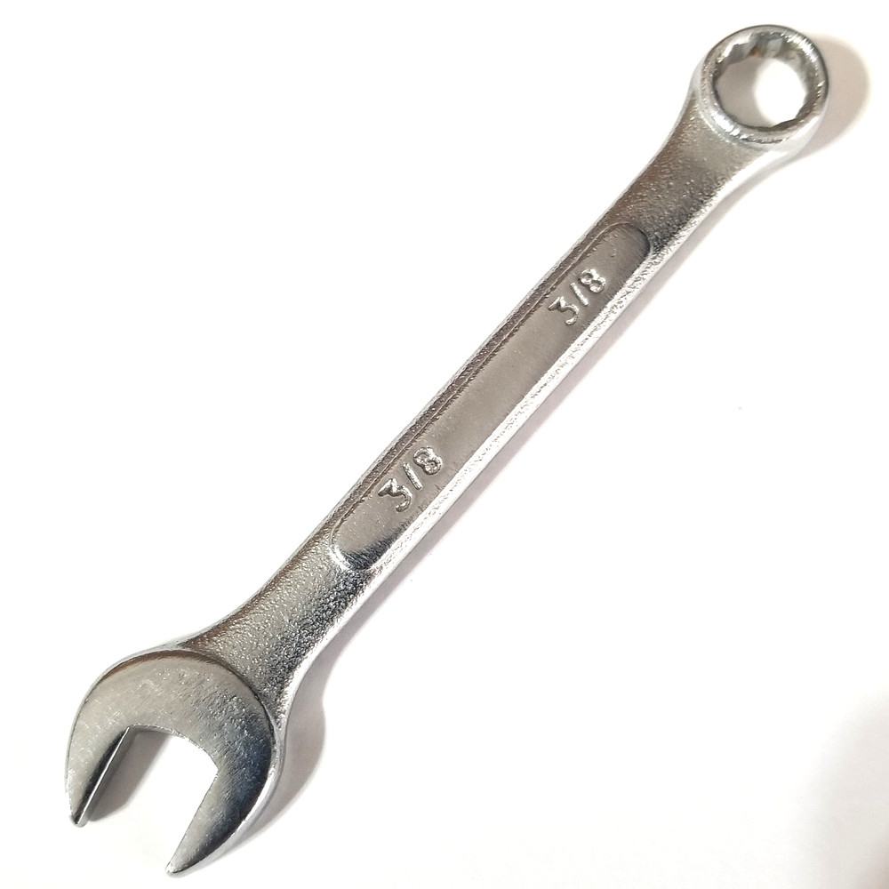 3/8" Combination Wrench 12 Point Drop Forged 4.5" Long