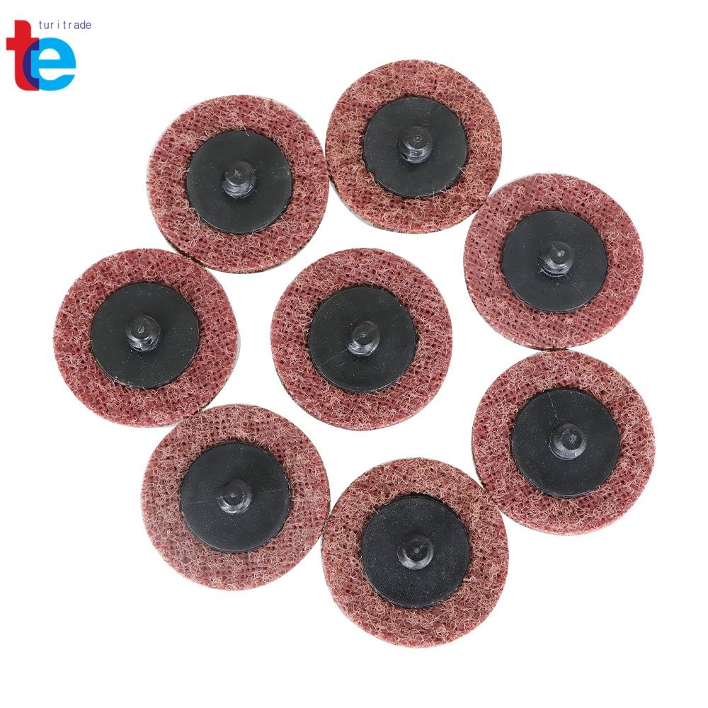 2" Medium Surface Conditioning Roll Lock Sanding Discs For Die Grinder 50 Pack