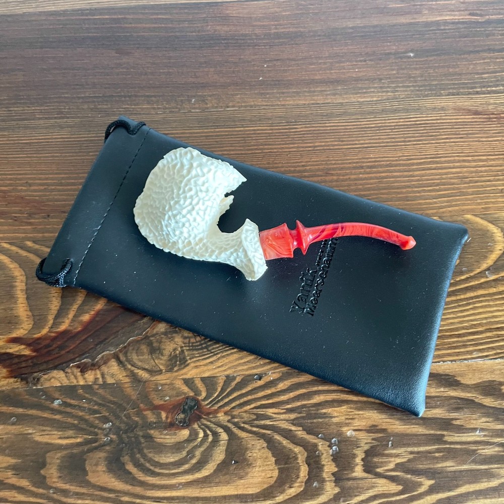 S.Yanik Meerschaum Pipe – Shell Design Freehand Pipe