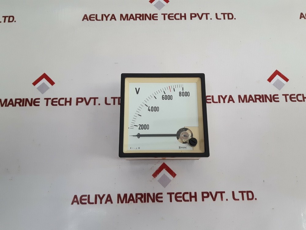 Crompton 244-024g voltmeter 0-8000 v