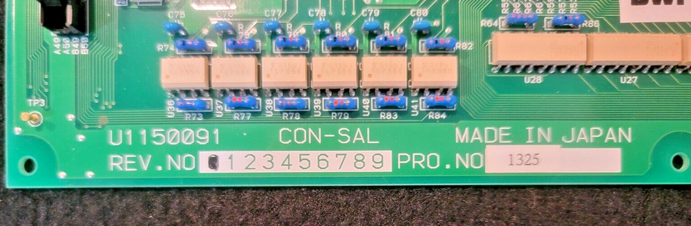 4-Up SCREEN Autoloader Control Board ACON-SAL #U1150091