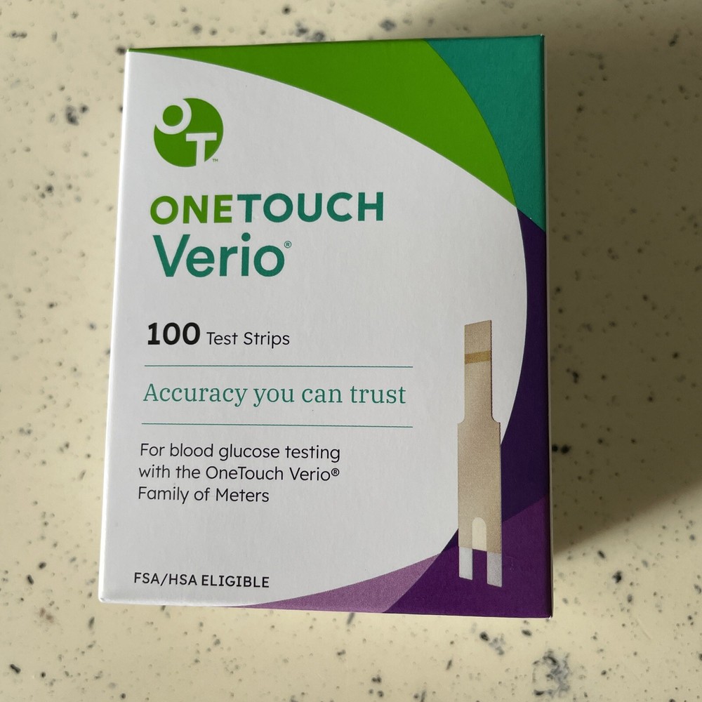 OneTouch Verio Test Strips 100 EXP 02 / 27 ONE TOUCH