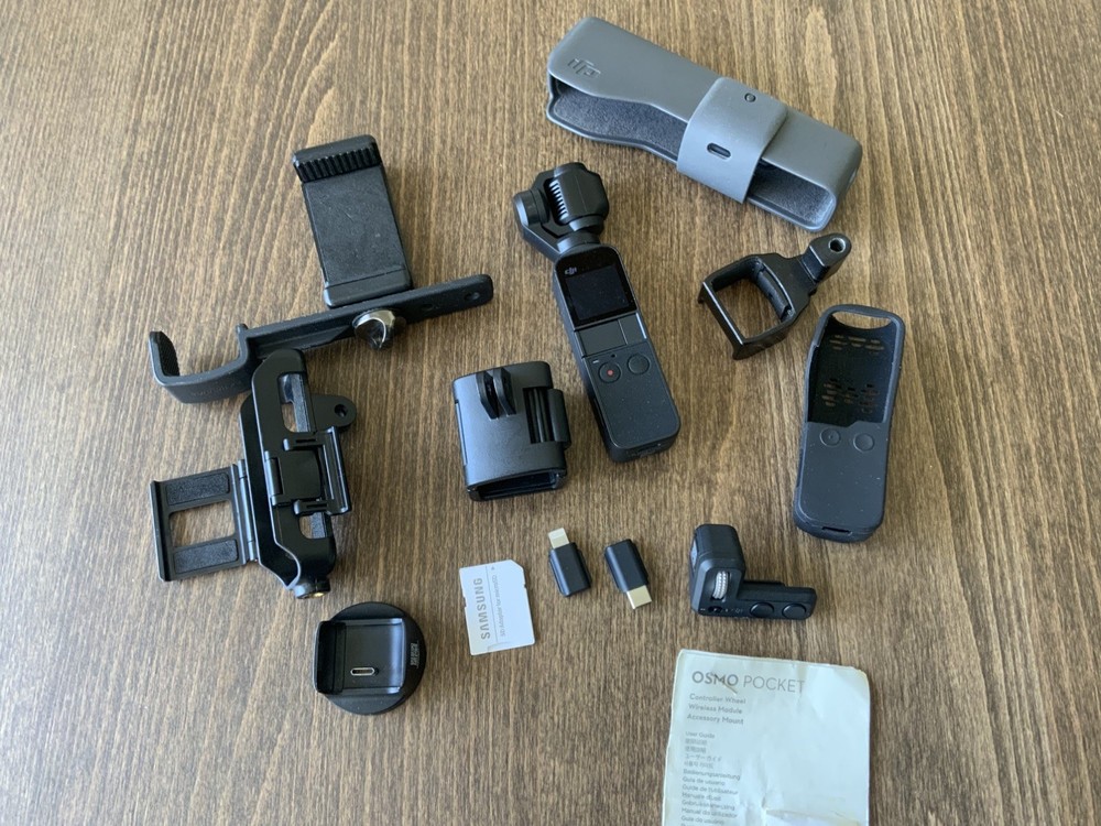 Dji Osmo Pocket plus brackets & Accesorys (see pics)