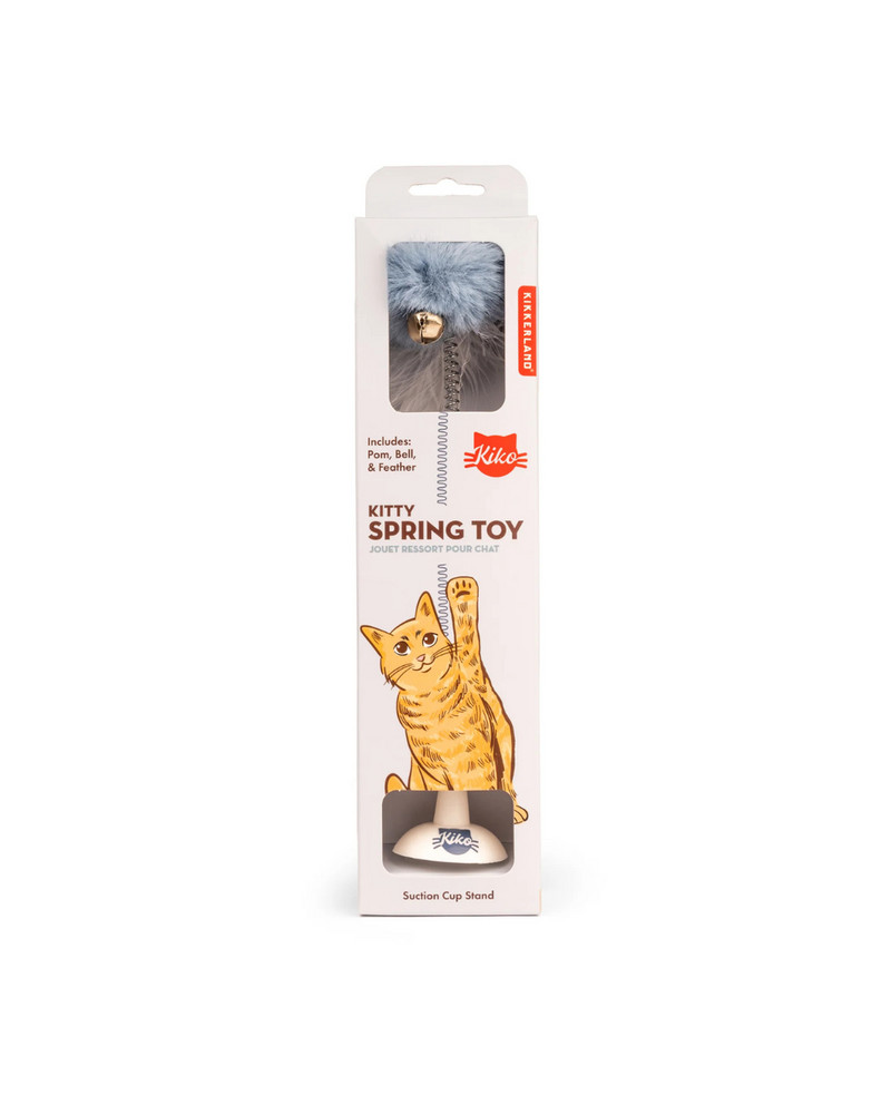Kikkerland Kitty Spring Toy