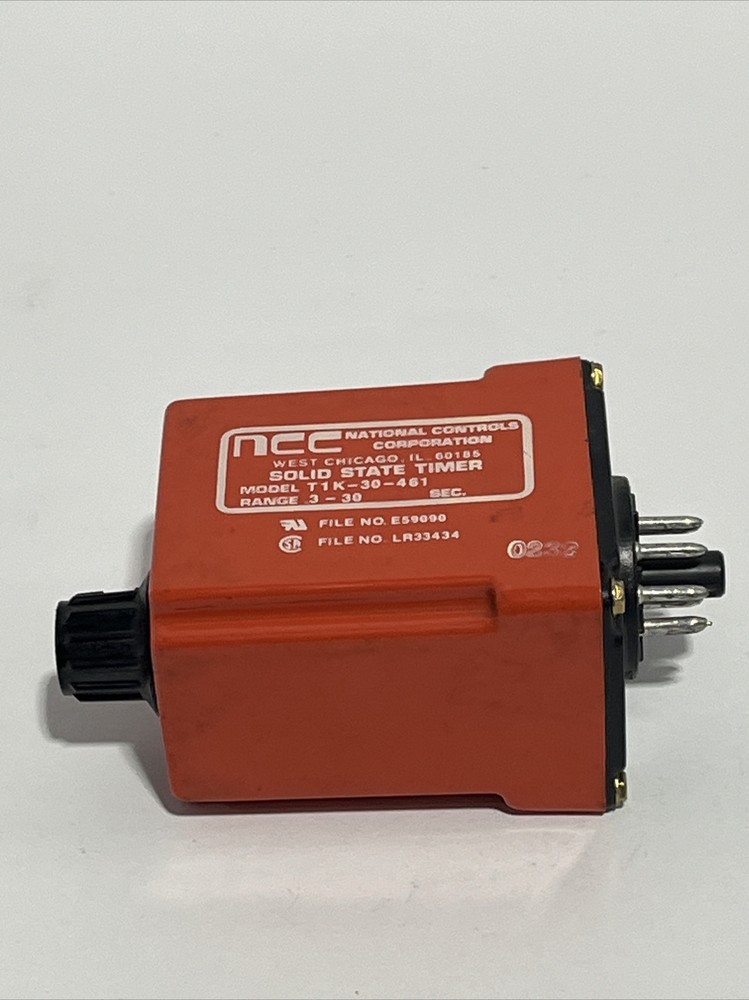 NCC T1K-30-461 Solid State Timer (Short Style Dial)
