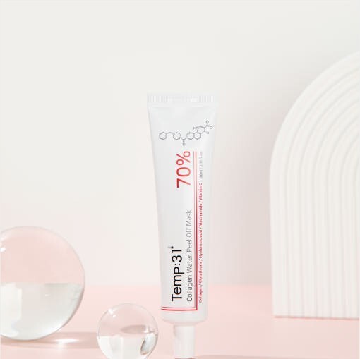 temp:31 collagen water peel off pack 70ml