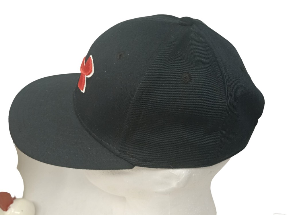 Under Armour Kids Hat Snapback Black & Red Embroidered