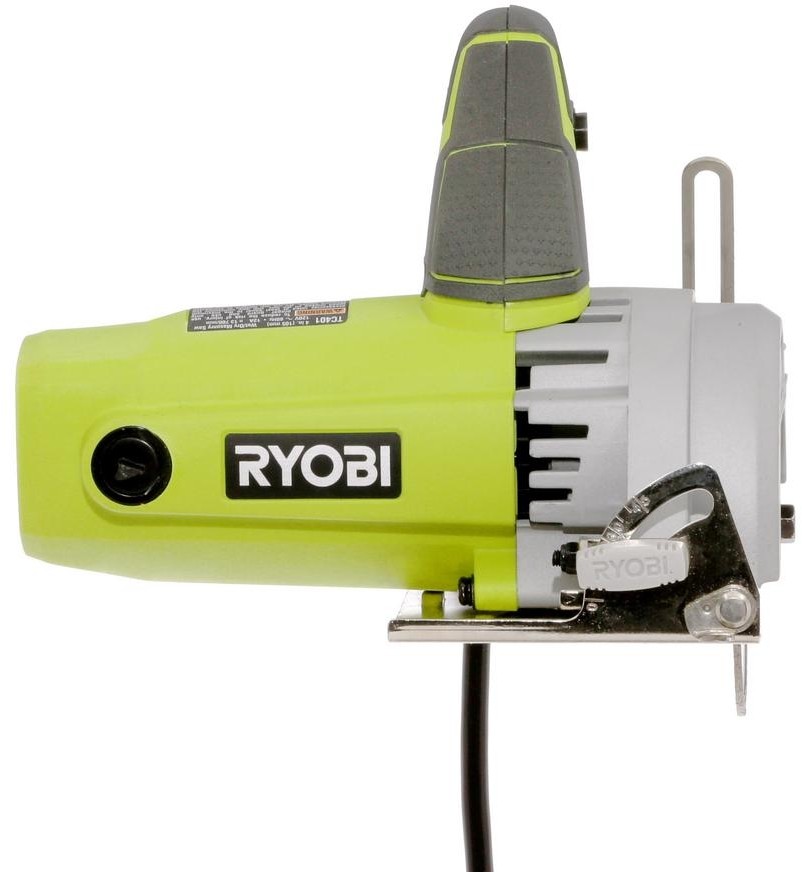 Ryobi 4 in. Tile Saw Handheld Powerful Motor Lock On Trigger Control Long Cuts
