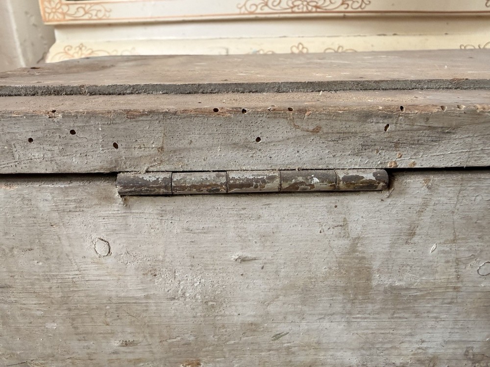 Vintage Antique Medium Wooden Storage Tools Watchmakers Engineers Box Rustic
