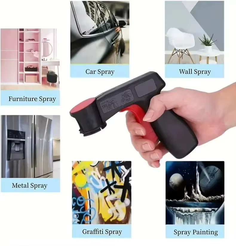 Instant Aerosol Trigger Handle Can-Gun – 2 Pack | Converts Spray Cans into Spray