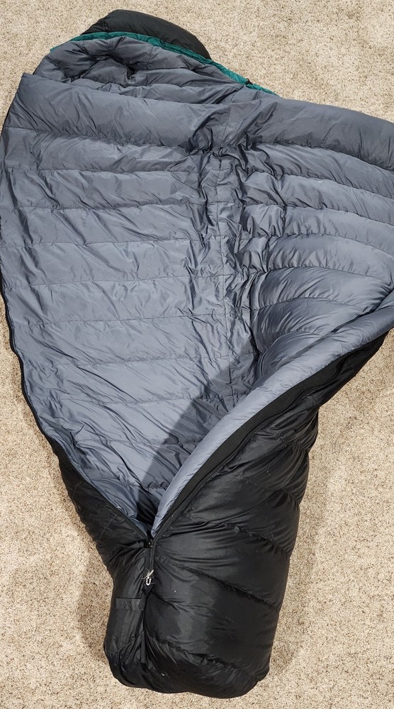 Vintage LL Bean Black -30 Down Expedition Mummy Sleeping Bag