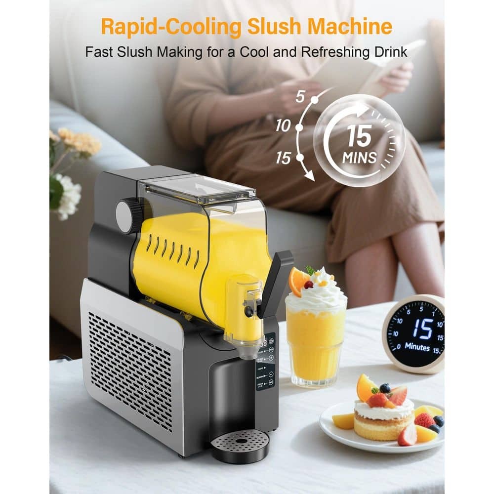 Velivi 88 oz. Slushie Snow Cone Machine with Self-Cleaning Function Technology