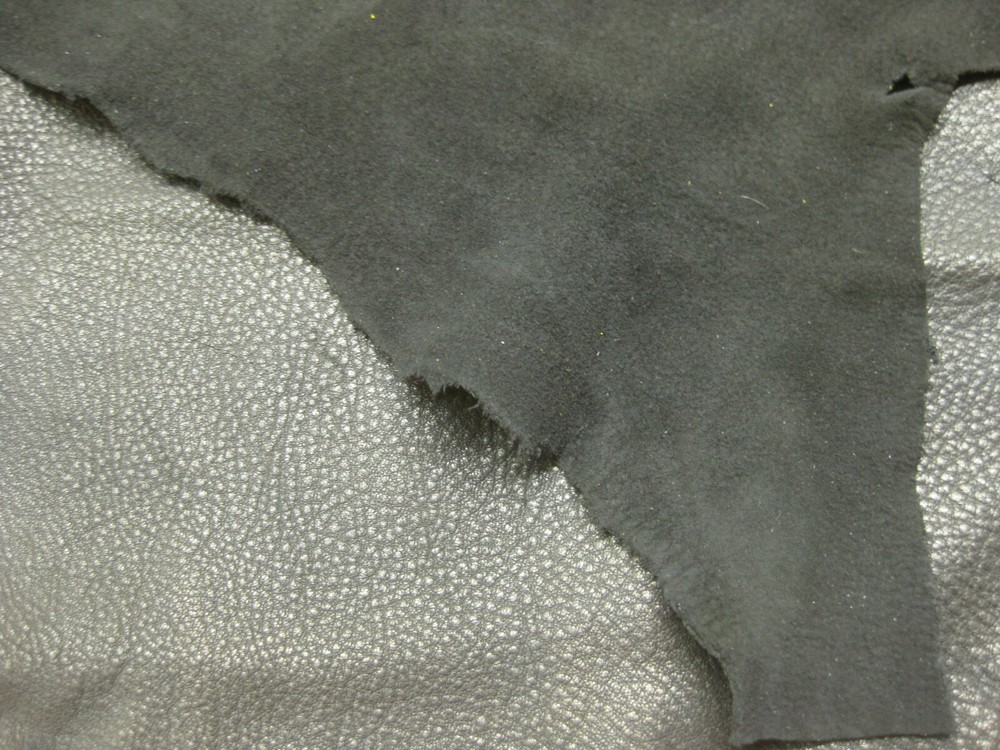 Black Top Grain Deer Leather #0009738 ROW 73