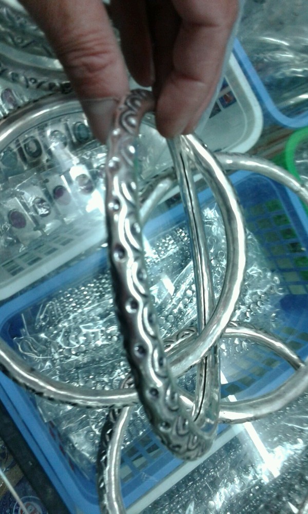 bath necklace indian silver HARD ITEM PL SILVER INDIAN WORKM