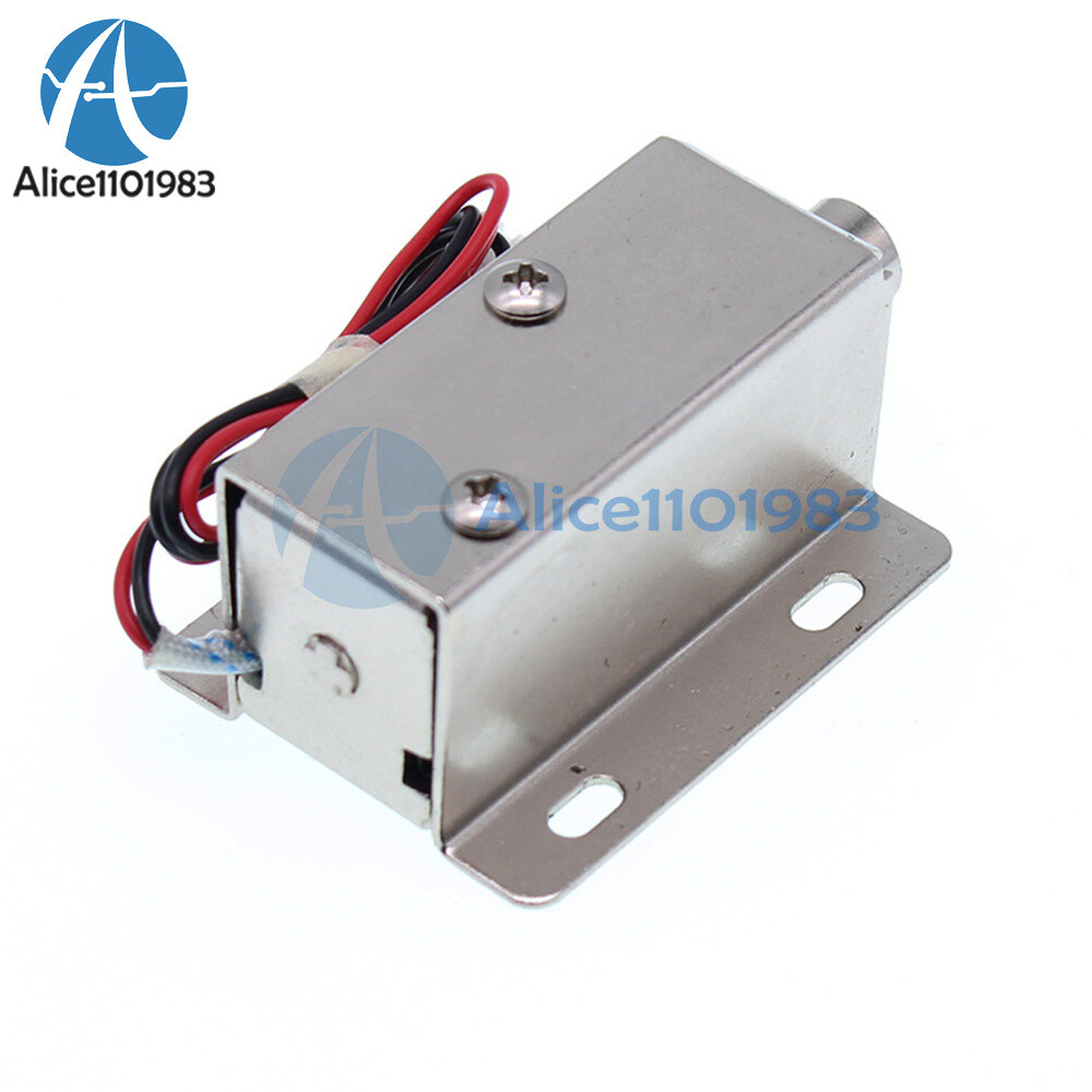 DC 12V Electromagnetic Door Lock Mini Electric Magnetic Control Bolt Lock