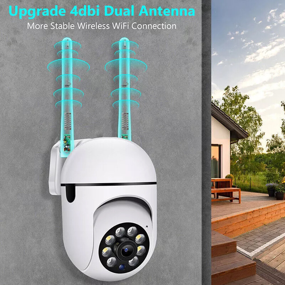 2-Pack Wireless 5G WiFi Security Camera System Smart Outdoor Night Vision 1080P