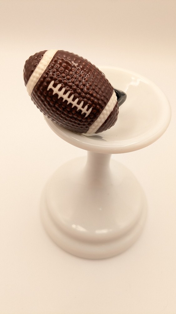 Nora Fleming Mini Touchdown Football Serving Dish Accessory