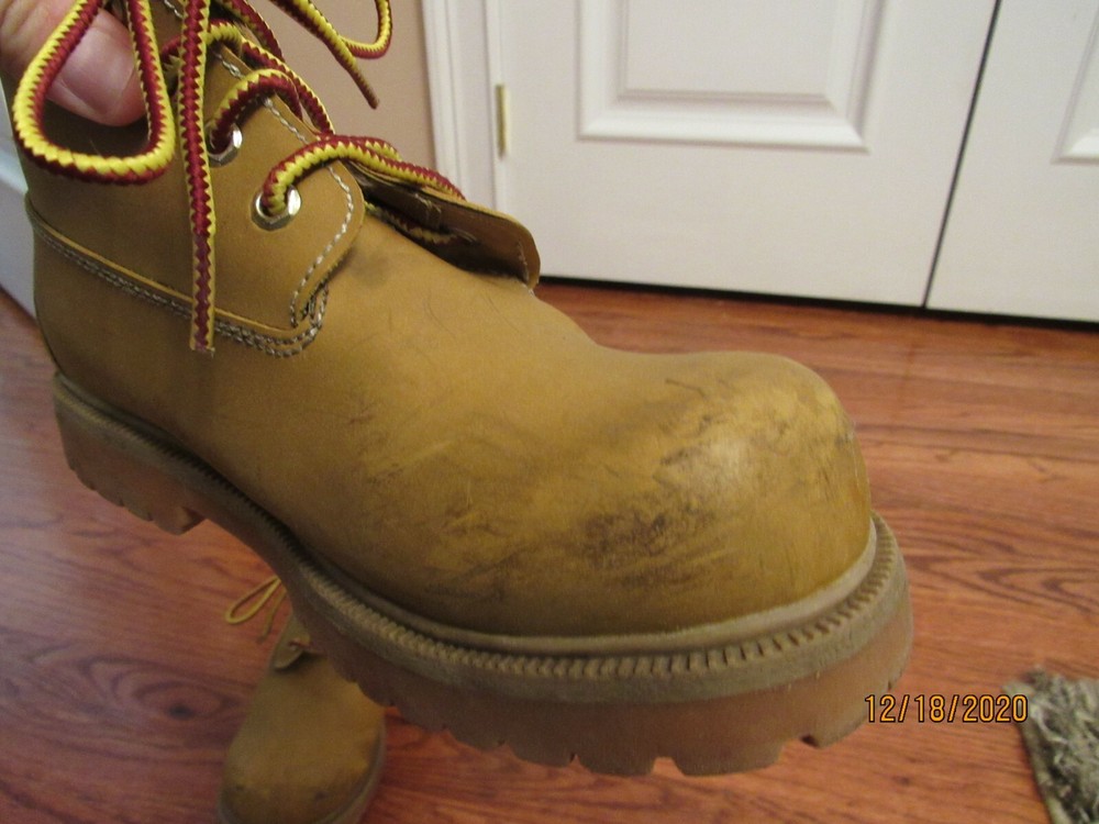 Waterproof Construction-style boots- Smartfit Size 4 (kids)