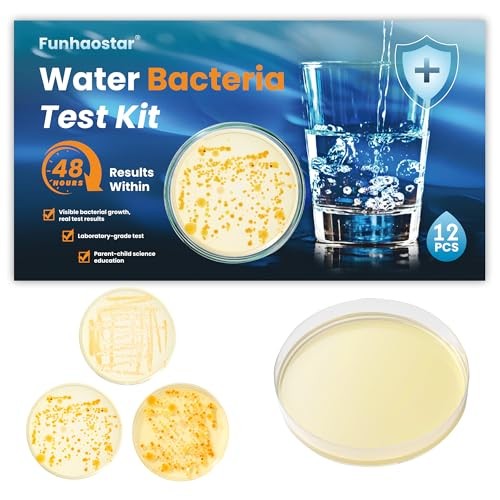 Bacteria Test Kits for Drinking Water - 12 Tests Detect Coliform, E.coli & All