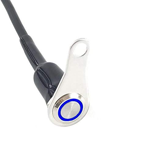 Universal Stainless Steel LED Motorcycle Switch ON-Off Handlebar Adjustable