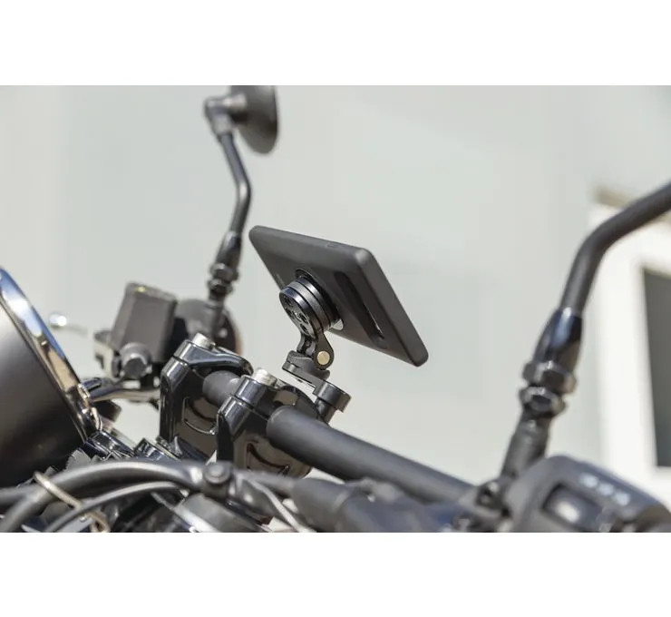 SP Connect Black Handlebar Riser Clamp Mount PRO Harley & Custom Application