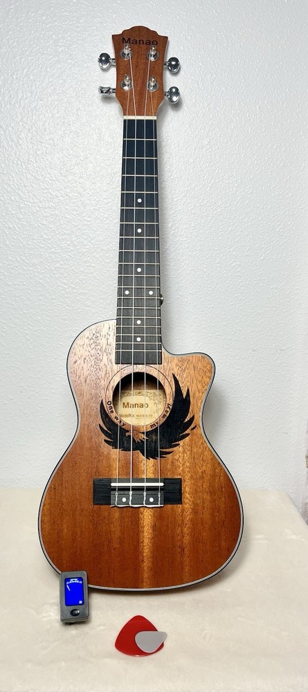 Concert Ukulele 23 Inch Eagle Cutaway Ukelele Beginners