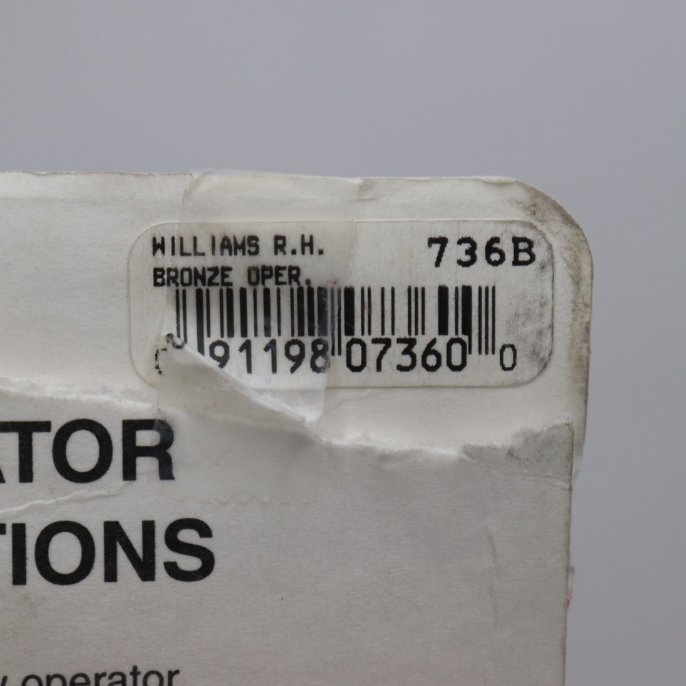 Barton Kramer Williams Right-Hand Awning Window Operator