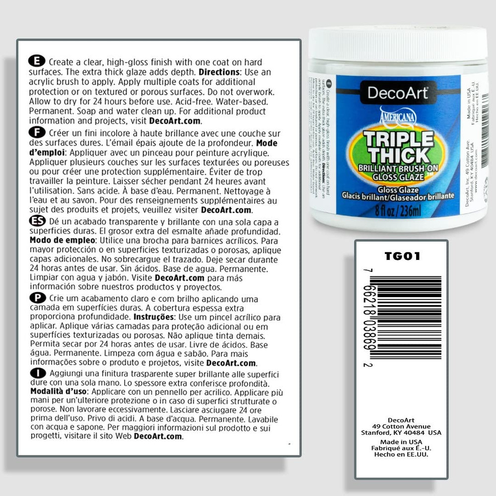 Triple Thick Gloss Glaze - Jar, 8Fl Oz
