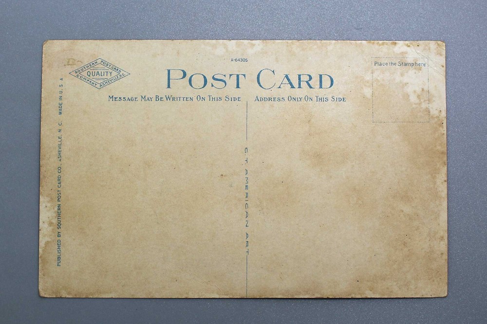 US Camp Jackson Columbia SC Postcard . FLU382