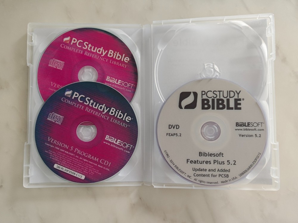 Biblesoft 2014 - PC Study Bible COMPLETE REFERENCE LIBRARY DVD ROM Version 5.2