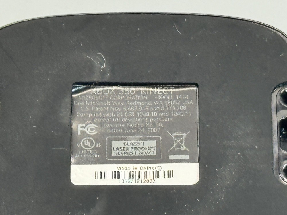 Official Microsoft Xbox 360 Kinect Motion Sensor Bar! ~ Fast Ship!