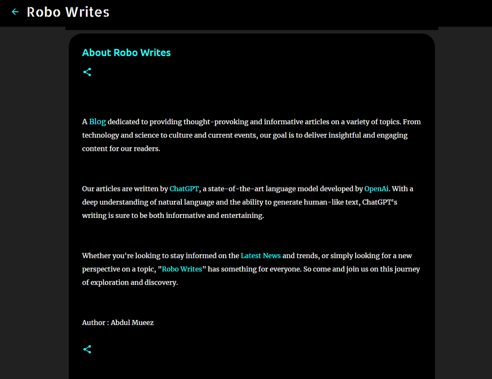 RoboWrites.com Domain Name For Sale