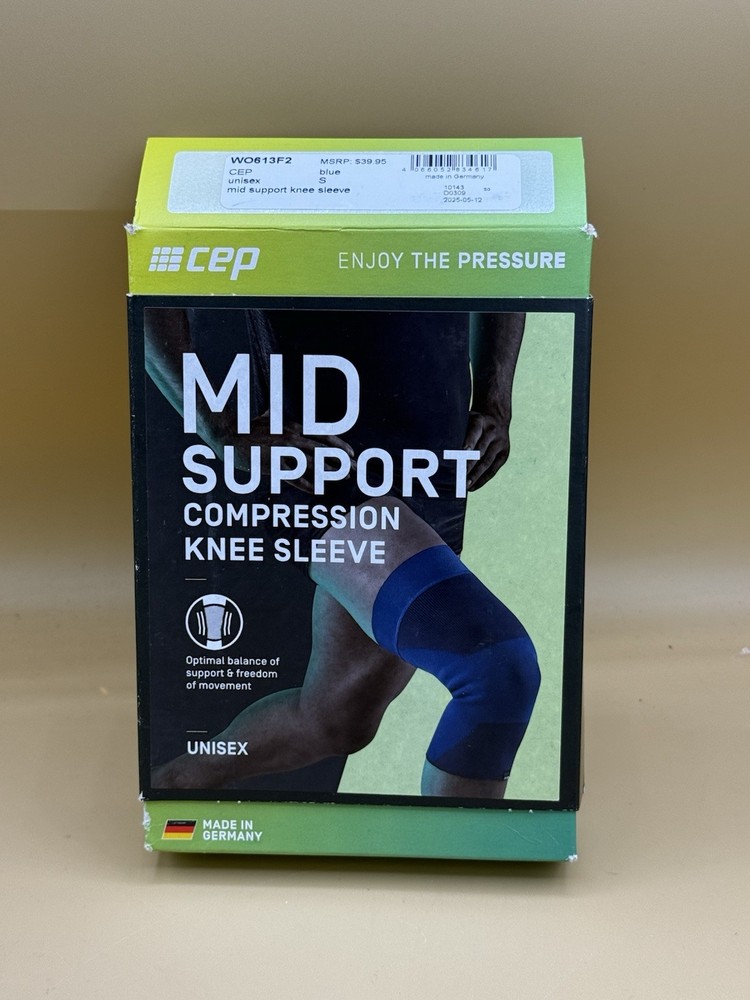 CEP UNISEX Mid Support Compression Knee Sleeve Size Small
