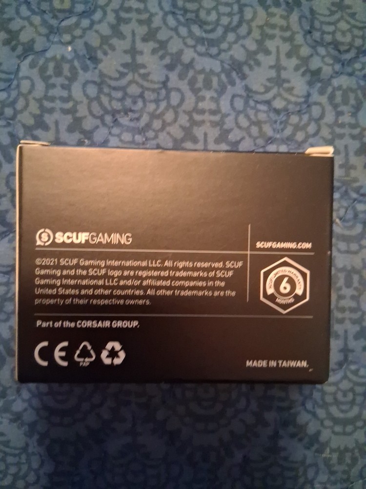 SCUF Gaming Interchangeable Thumbsticks 2-Pack Replacement 2 Concave Black