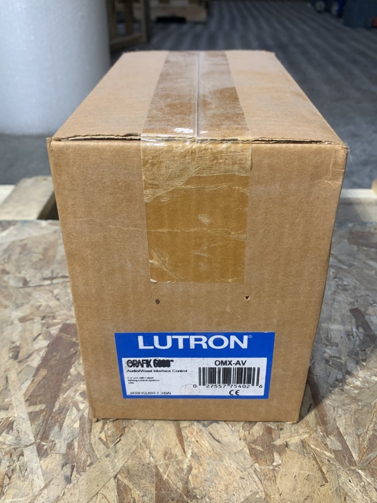 Lutron OMX-AV Audio/Visual Interface Control, Class 2, GRAFIK 6000