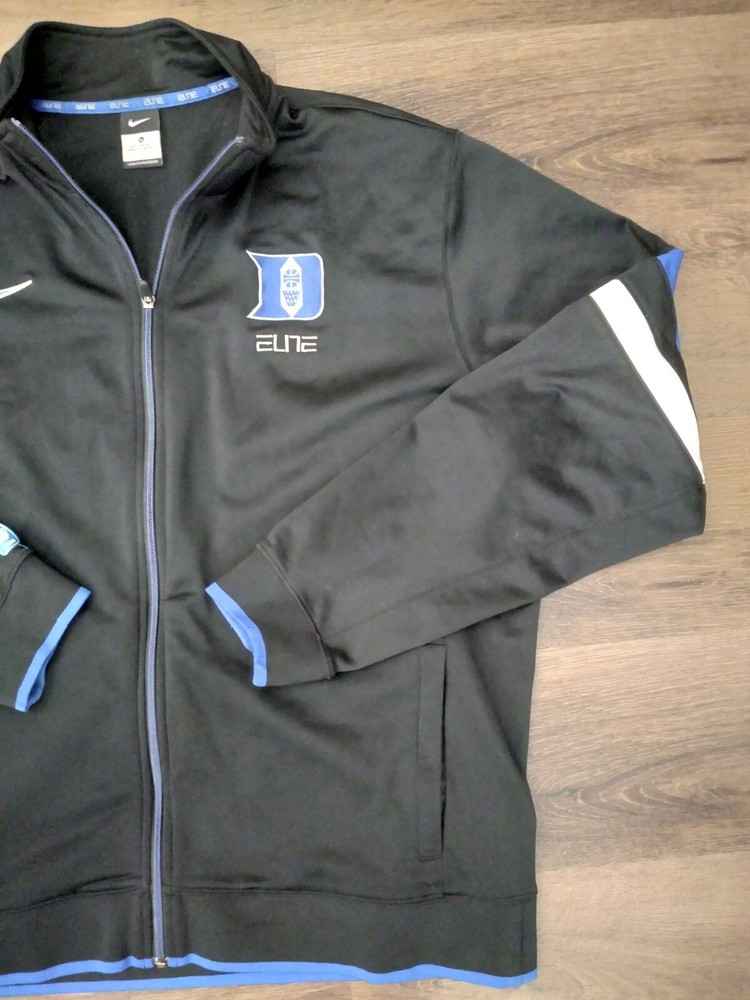 Nice Elite Mens Jacket Black NCAA Zip Up Size Xl