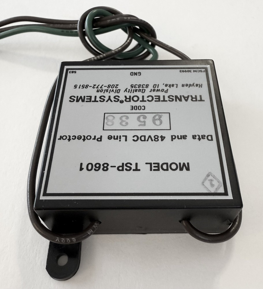 Transtector TSP 8601 Data And 48 VDC Line Protector
