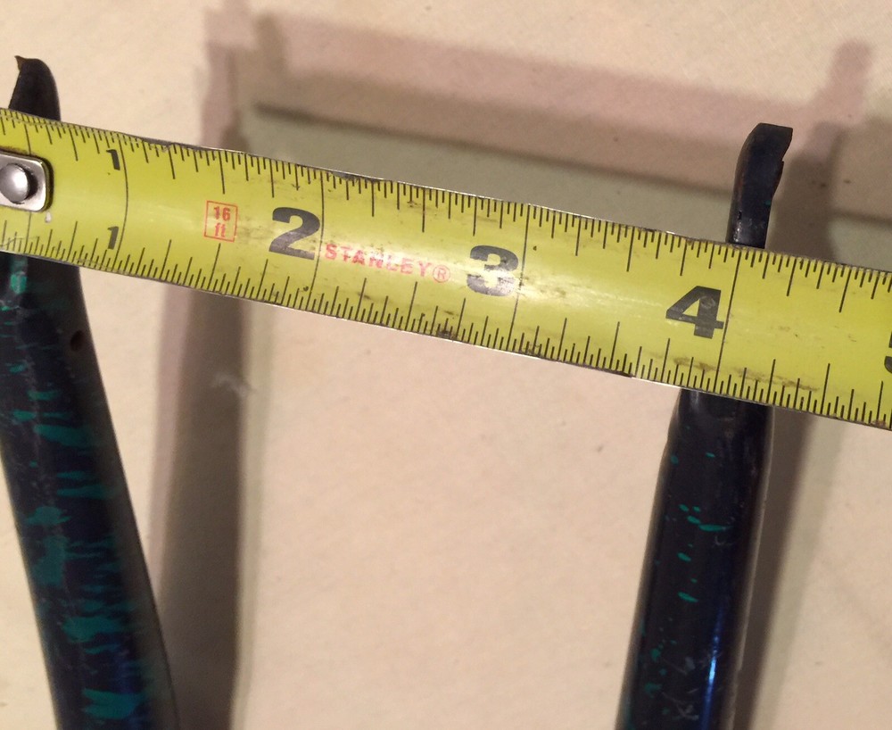 Used Tange Unicrown Fork Cycle Green Paint