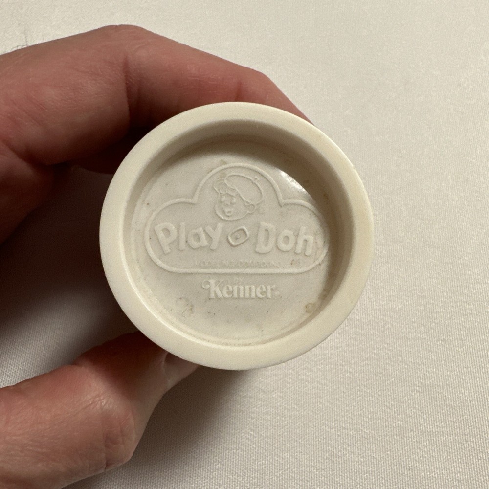 5 x Vintage 1984 Play Doh Play-Doh Empty Modeling Clay Container Kenner - READ