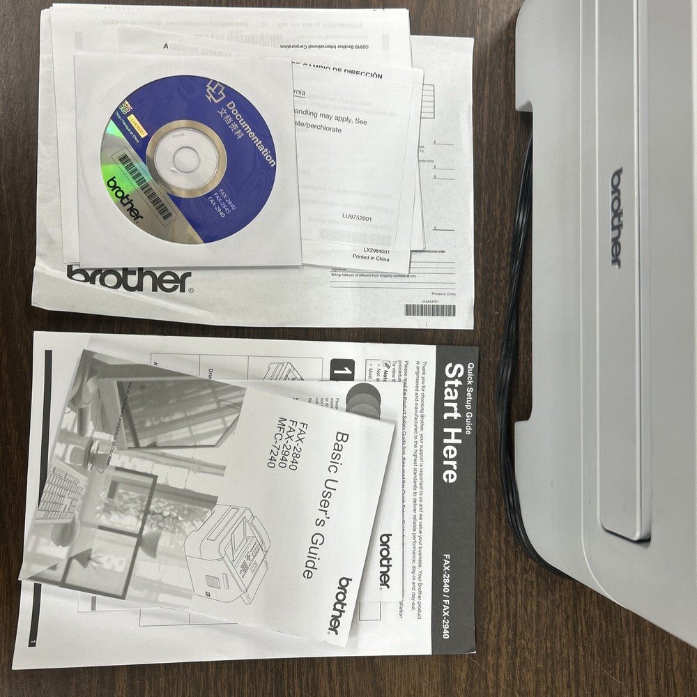 Brother FAX2940 High-Speed Laser Fax
