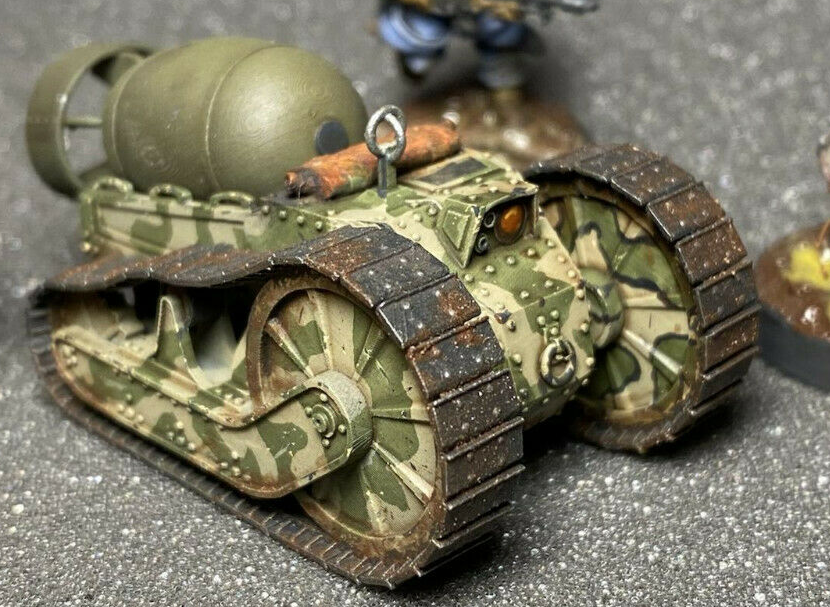 Renault Pattern Cyclops Demolition Vehicle compatable with warhammer 40k