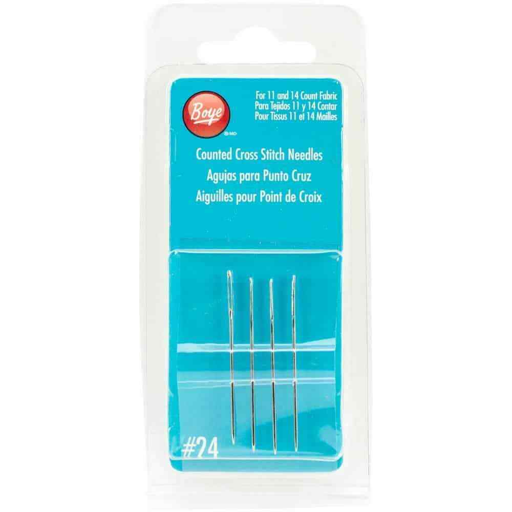 Boye Tapestry Needles for Cross-Stitch, Size 24