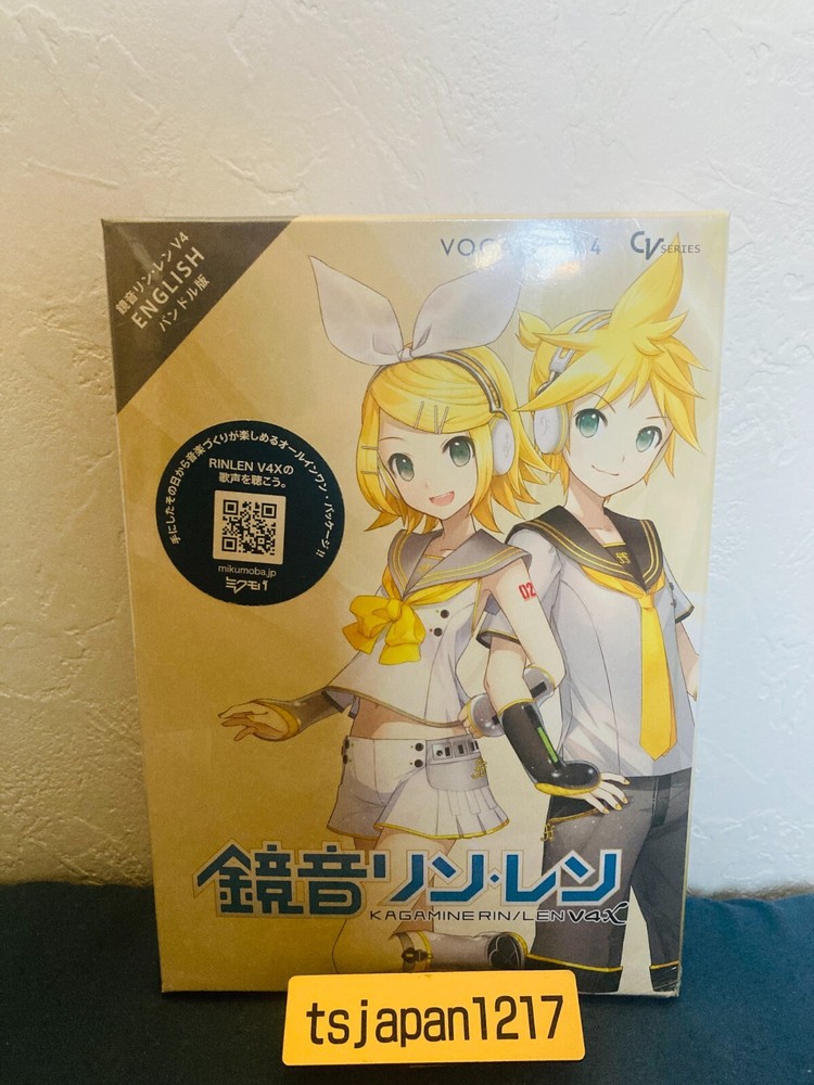 VOCALOID 4 Kagamine Rin Len V4X English Bundle Ver. Windows / Macintosh Software