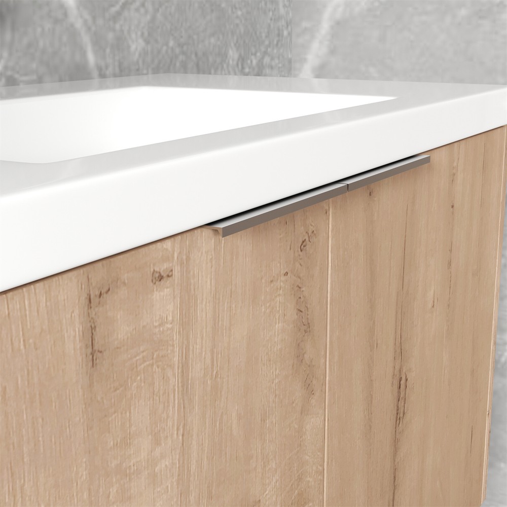 24" 30" 36" Bathroom Vanity Wall Mount Cabinet Float Mounting Design With Sink