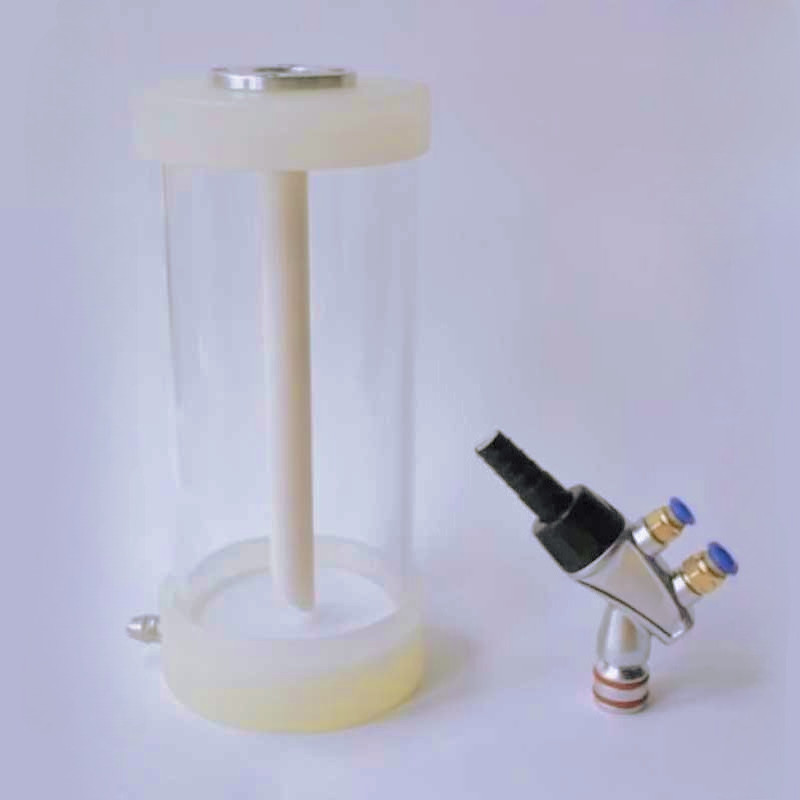 Electrostatic Powder Coating System Fluidization Hopper Cup 1L and IG06 Pump New