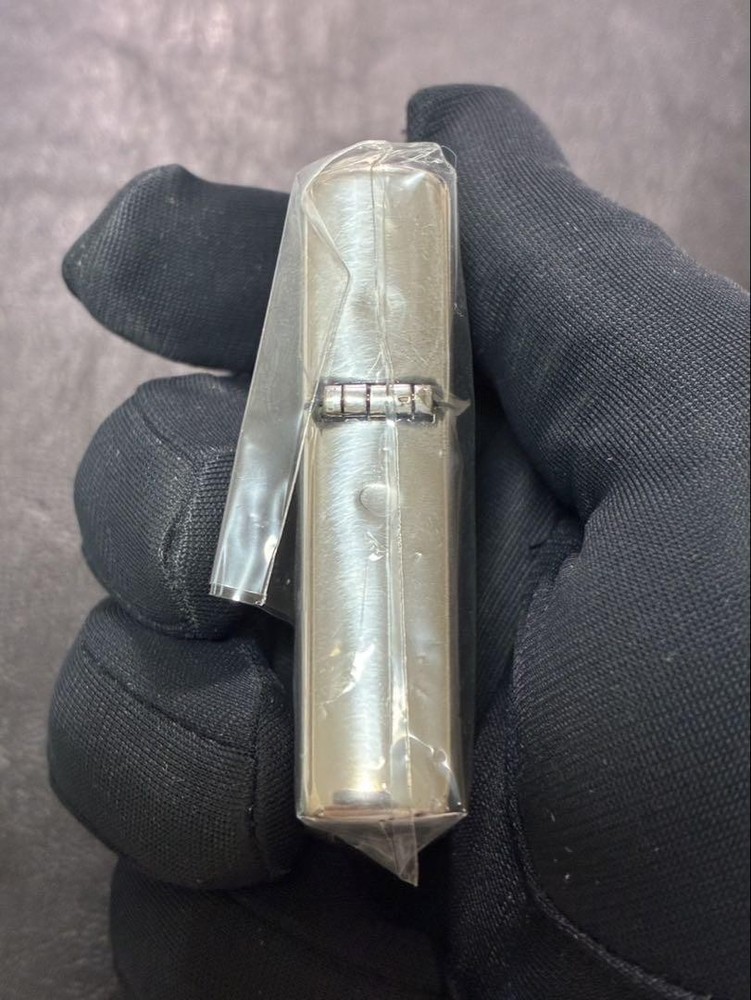 Zippo Ryu Ga Gotoku Yakuza 7 Silver 3 Sided Processing Lighter Regular Japan