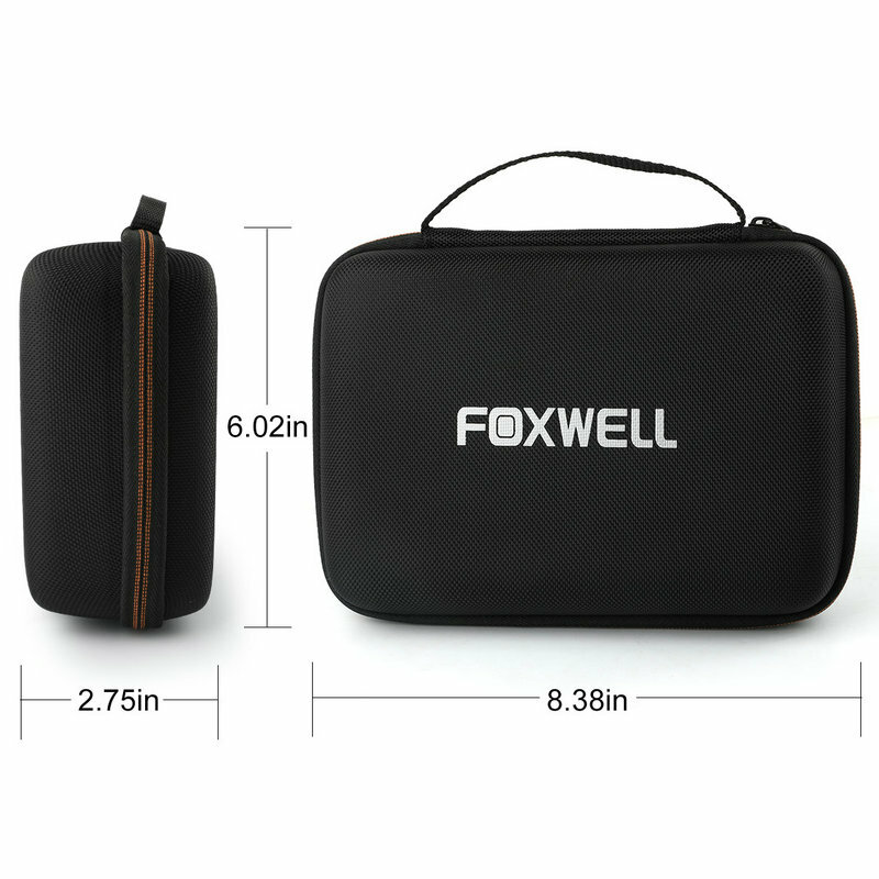 FOXWELL Code Reader EVA Protective Travel Carrying Bag for NT510 Elite Serise